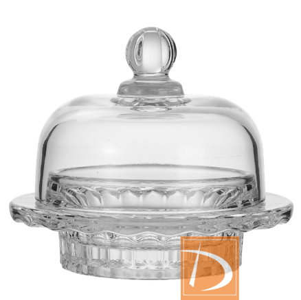 Glass Round Butter Dish (Model